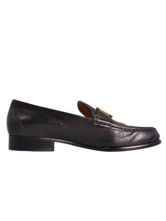 Hermes Loafers Moccasins Constance Leather Heels display picture 2